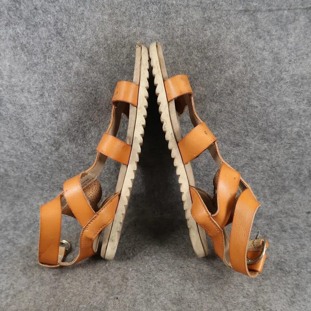 Cat & Jack Shoes Kids 4 Casual Sandals Gladiator Strappy Double Buckle Strap